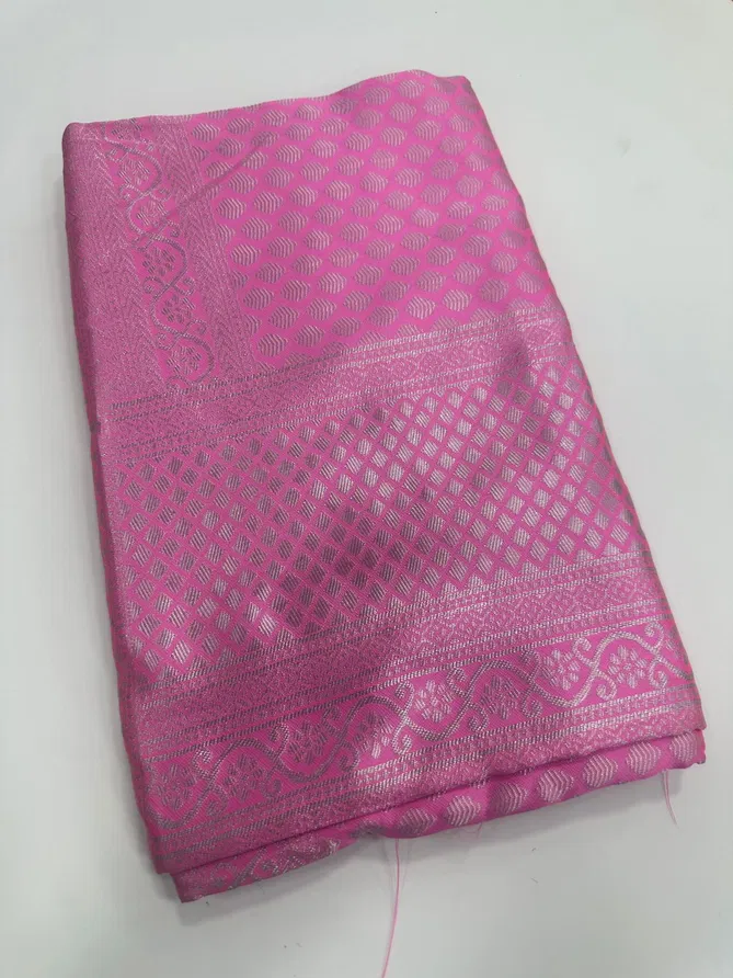 Pink Arya By Aab Soft Lichi Silk Party Wear Saree Orders In India